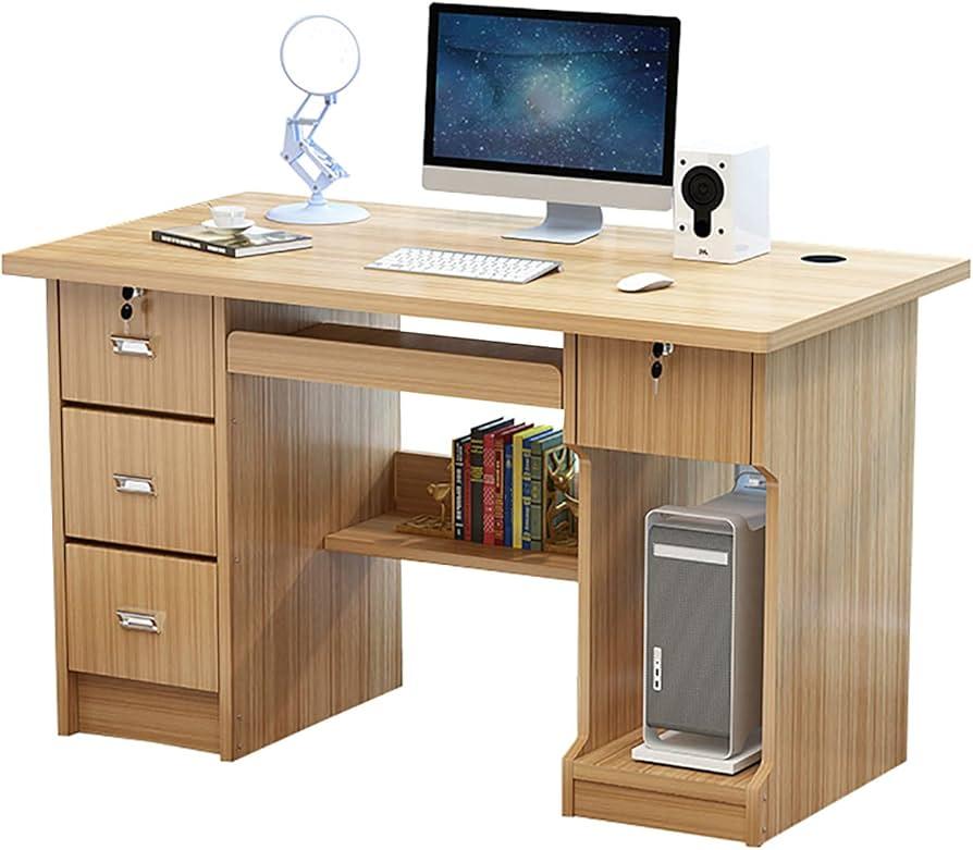 Computer Desk With Drawers