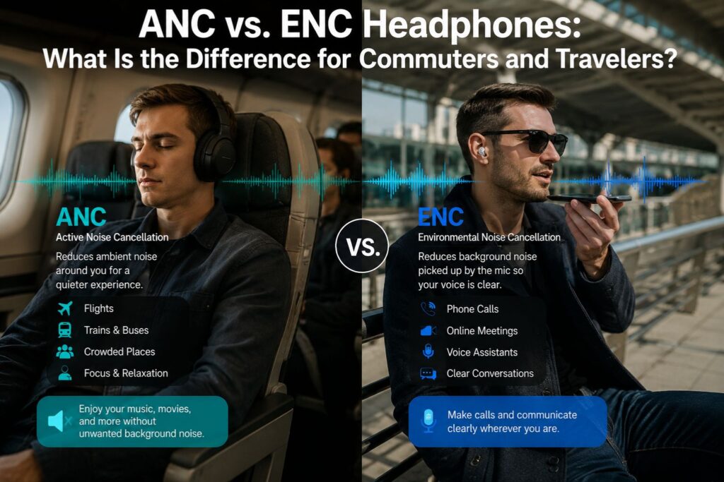 ANC vs ENC Headphones