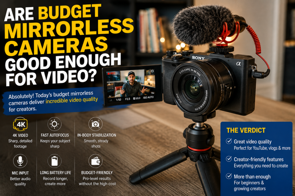 Budget Mirrorless Cameras