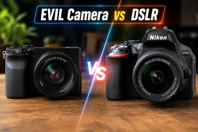 EVIL Camera vs DSLR