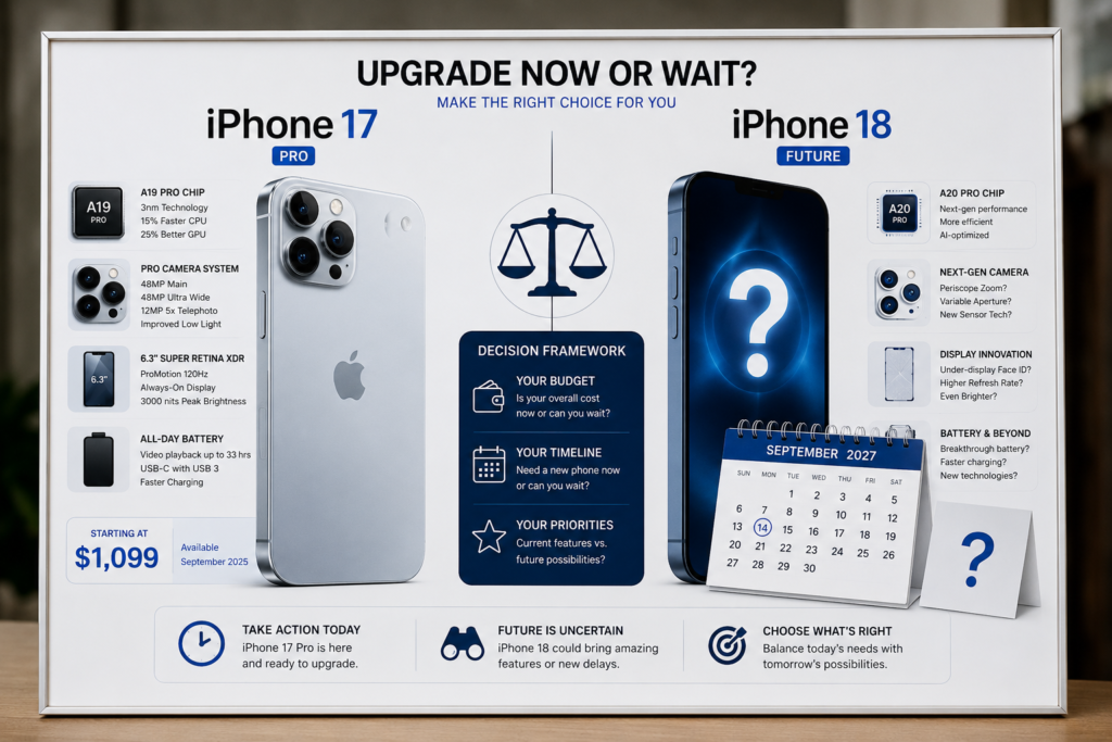 iPhone 17 vs iPhone 18