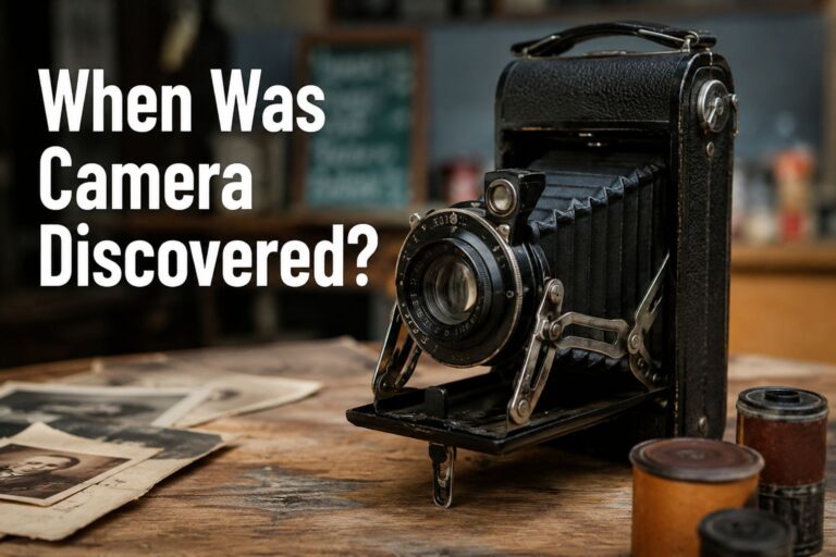 when was the camera discovered