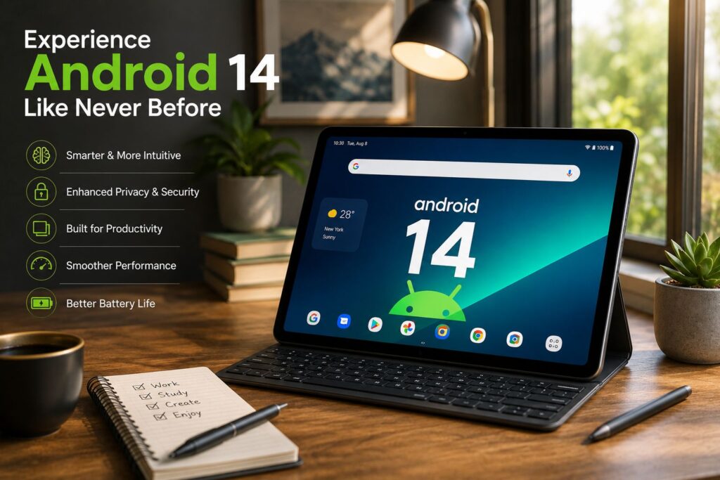 android 14 tablet