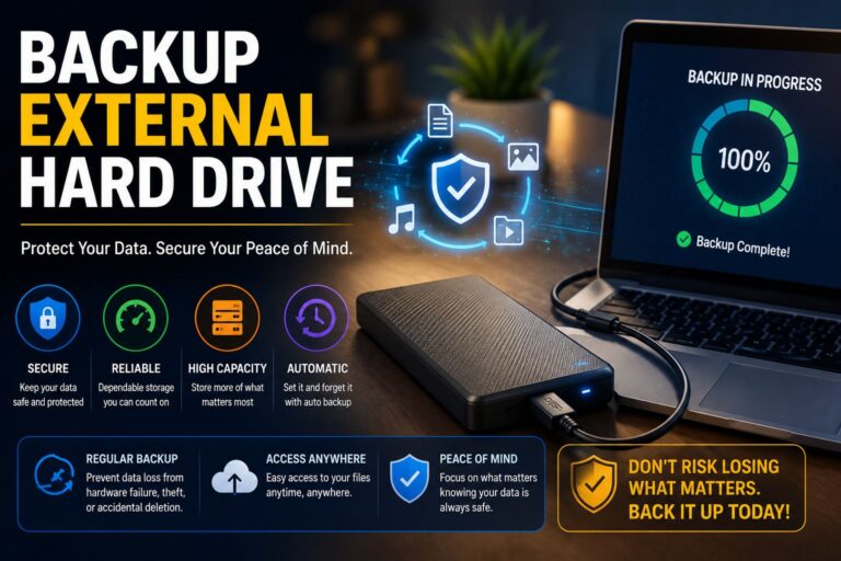backup external hard drive