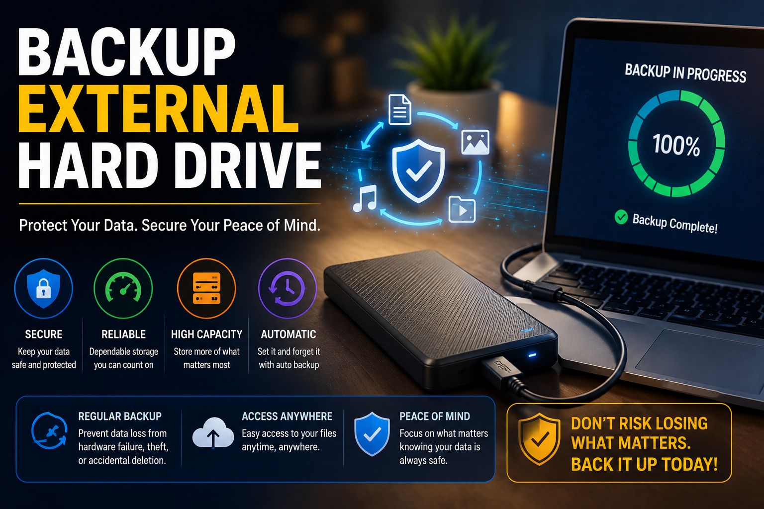 backup external hard drive