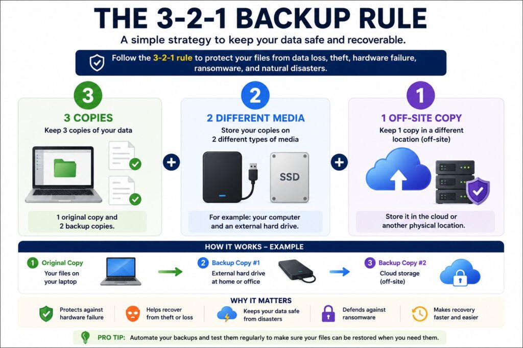 external SSD backup