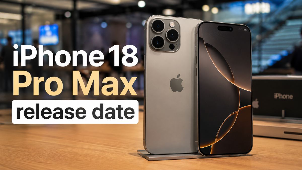 iPhone 18 Pro Max Release Date