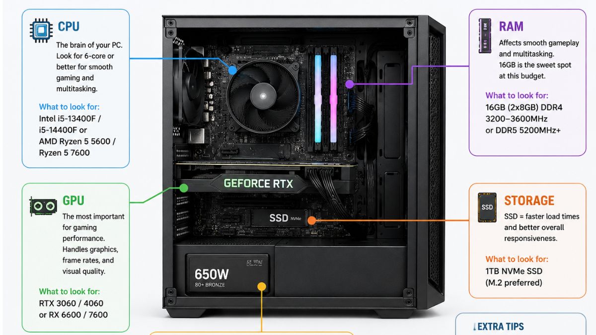 best gaming PC under $1000