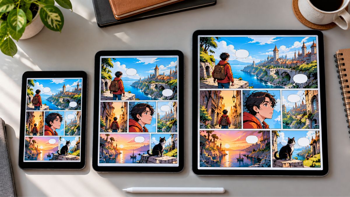 comic book tablet